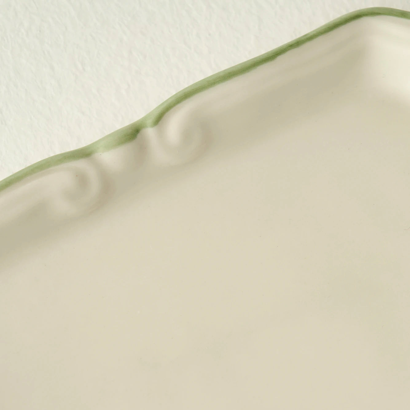 Julia Stoneware Mini Sunum Tabağı Yeşil (14x9,5 cm) - 2