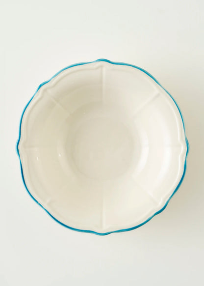 Mabel Stoneware Salata Kasesi Mavi (25 cm)
