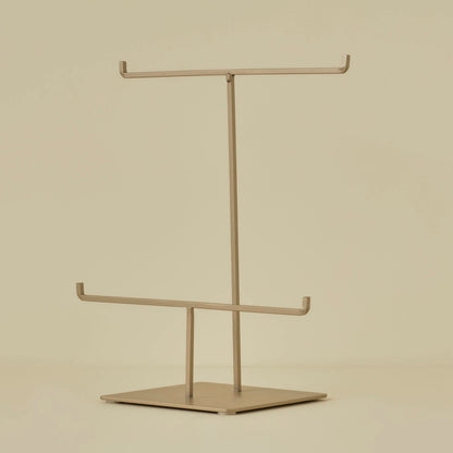 Beauty Metal Takı Askılığı 2'li Bej (30x25 cm)