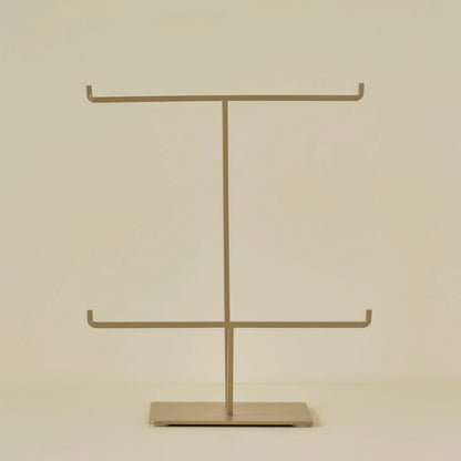 Beauty Metal Takı Askılığı 2'li Bej (30x25 cm)