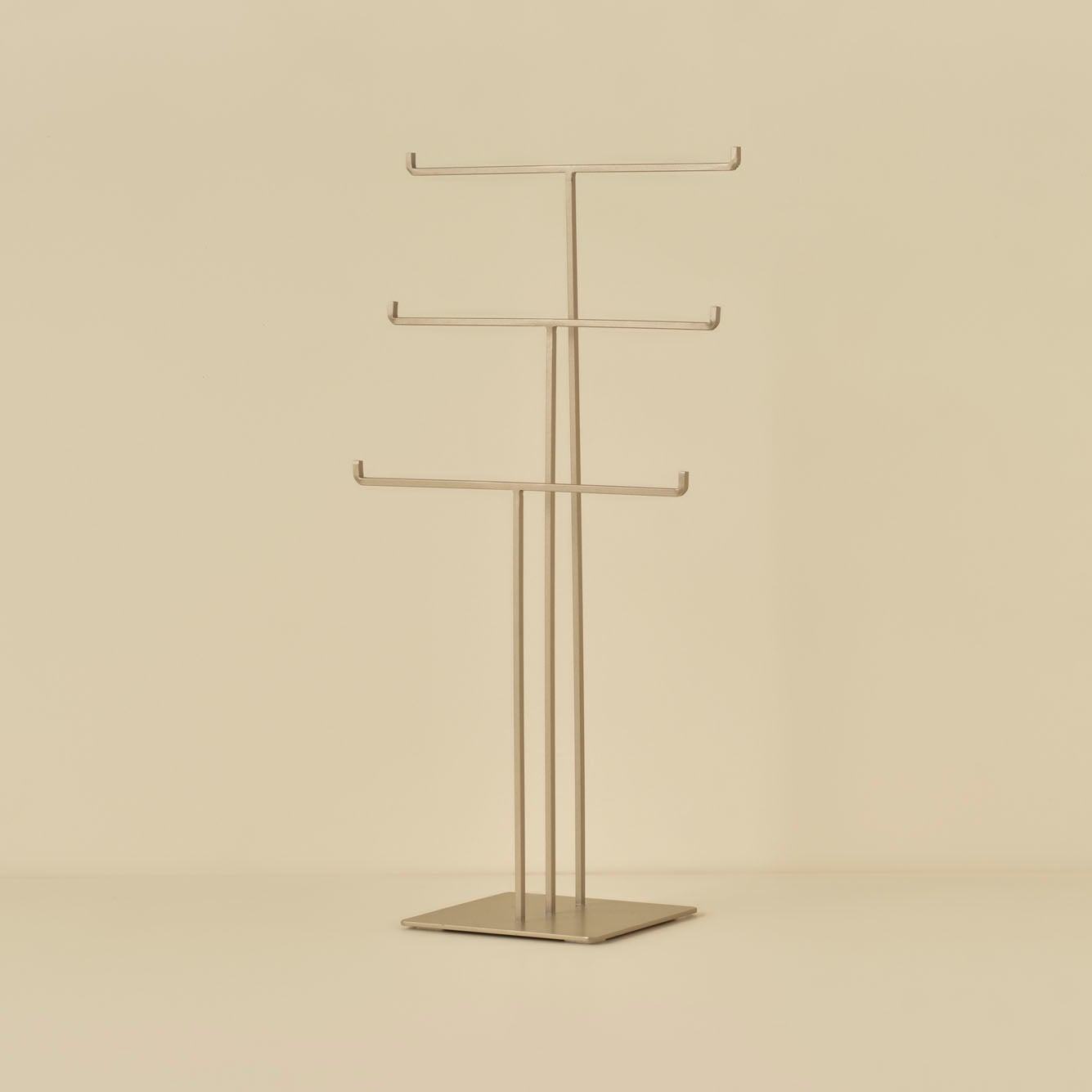 Beauty Metal Takı Askılığı 3'lü Bej (50x25 cm)
