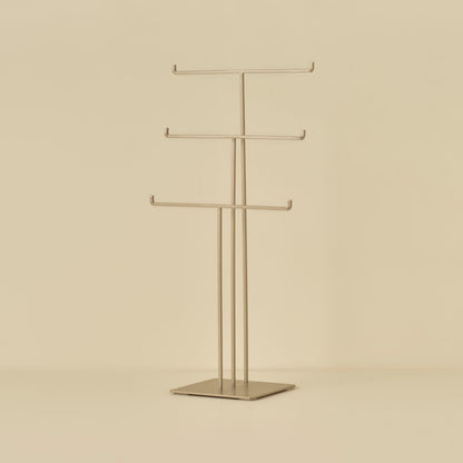 Beauty Metal Takı Askılığı 3'lü Bej (50x25 cm)