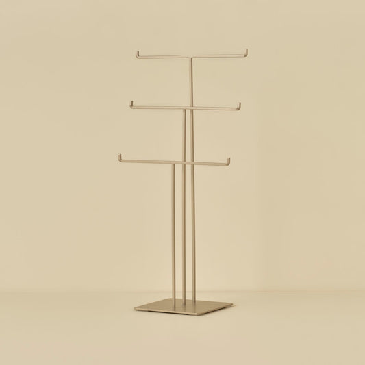 Beauty Metal Takı Askılığı 3'lü Bej (50x25 cm)