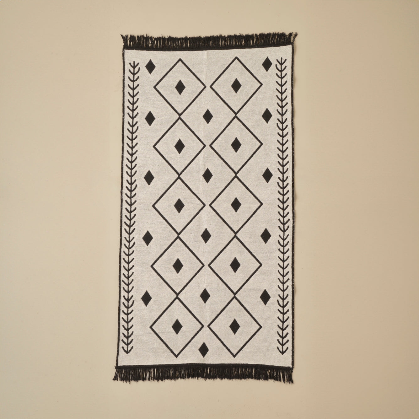 Jolly Kilim Siyah (80x150 cm) - 2