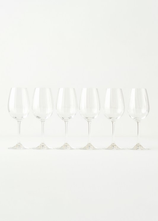 Fall Kristal Kadeh 6'lı Naturel (350 cc)