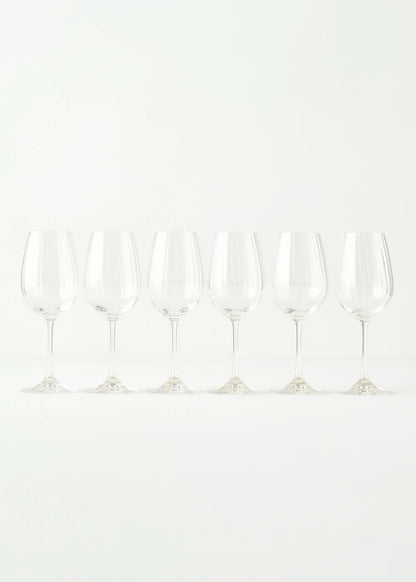 Fall Kristal Kadeh 6'lı Naturel (350 cc)