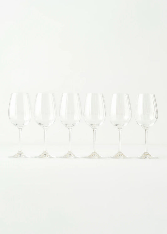 Fall Kristal Kadeh 6'lı Naturel (350 cc)
