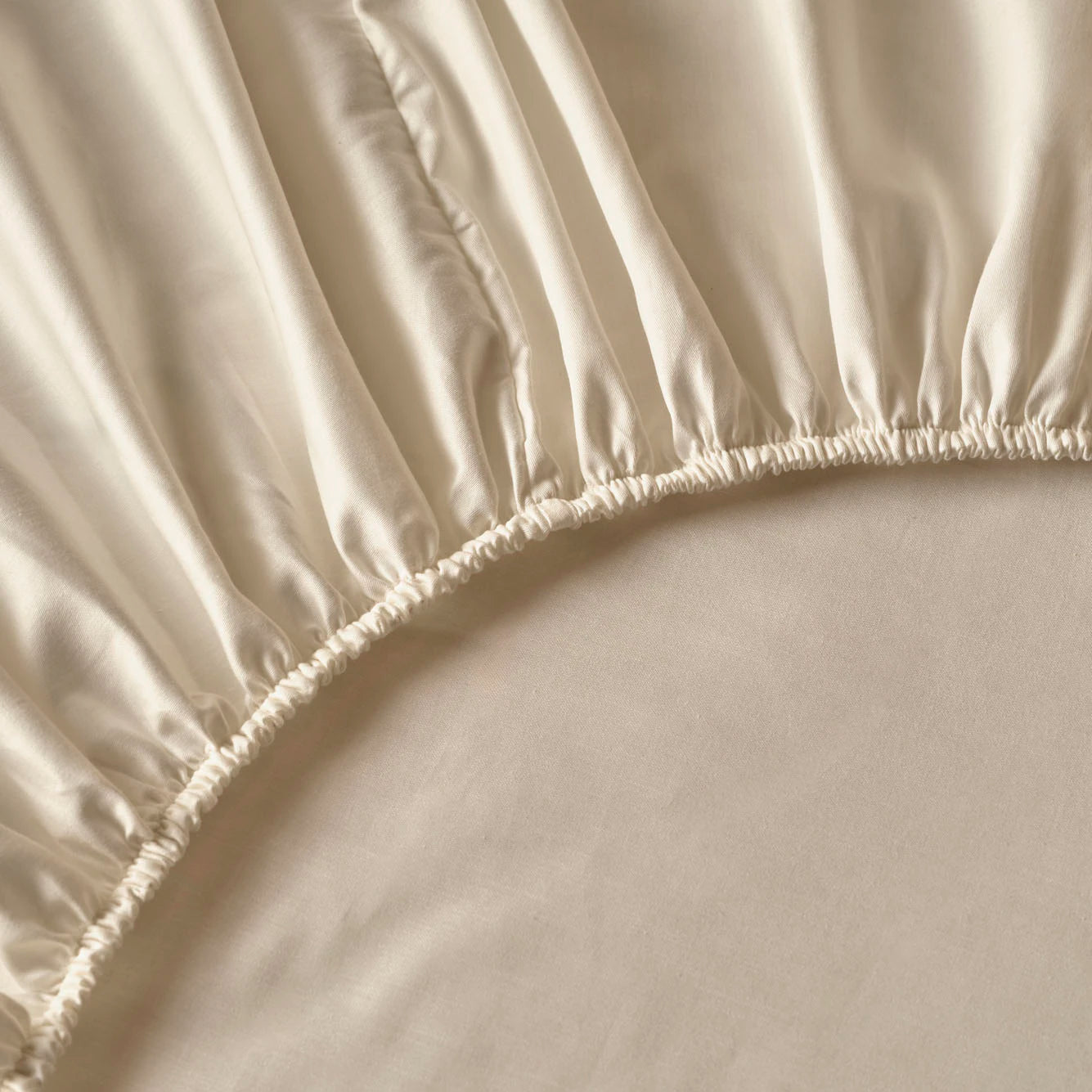 %100 Pamuk Saten Vintage - 240x220 cm - BEYAZ - 4