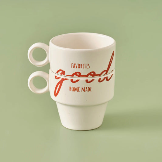 Day Espresso Seramik Kahve Fincanı 2'li Set (105 cc)