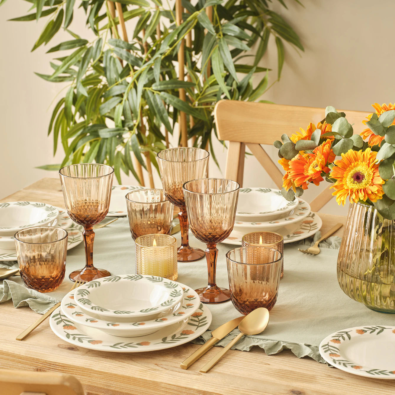 Adalie Stoneware 24 Parça 6 Kişilik Yemek Takımı - 4