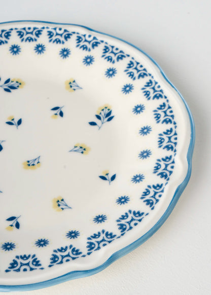Mabel Stoneware 48 Parça 12 Kişilik Yemek Takımı Mavi - 8