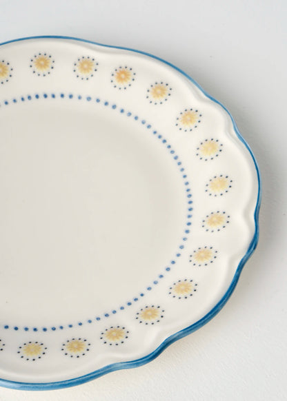 Mabel Stoneware 48 Parça 12 Kişilik Yemek Takımı Mavi - 9