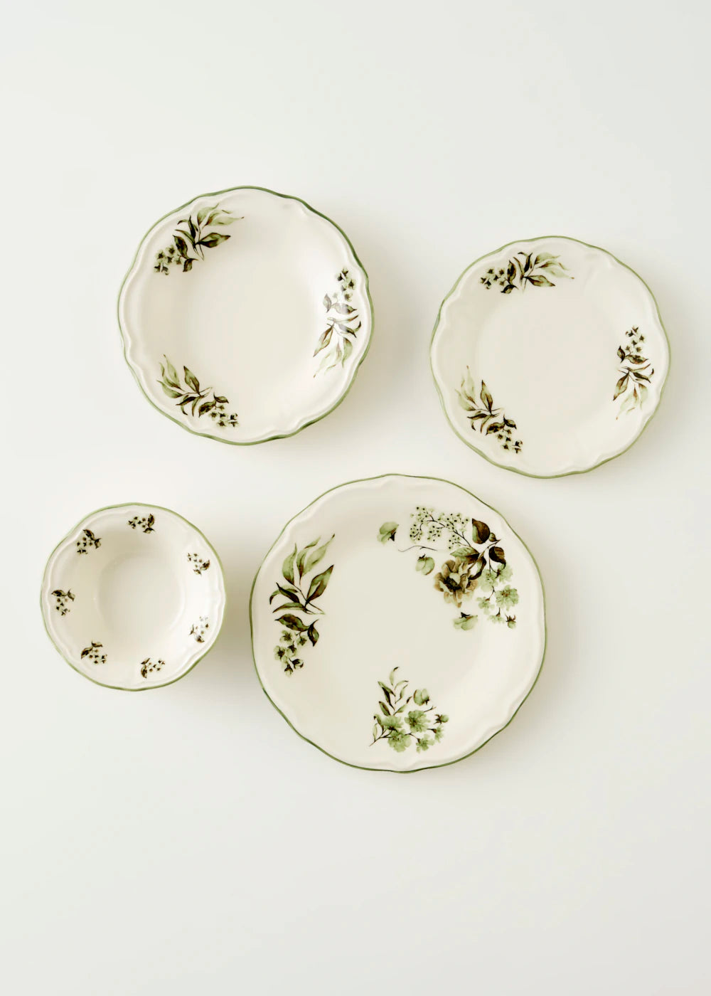 Julia Stoneware 48 Parça 12 Kişilik Yemek Takımı Yeşil - 7