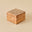 Etnic Mango Ağacı Dekoratif Kutu Naturel (10x10x6 cm)