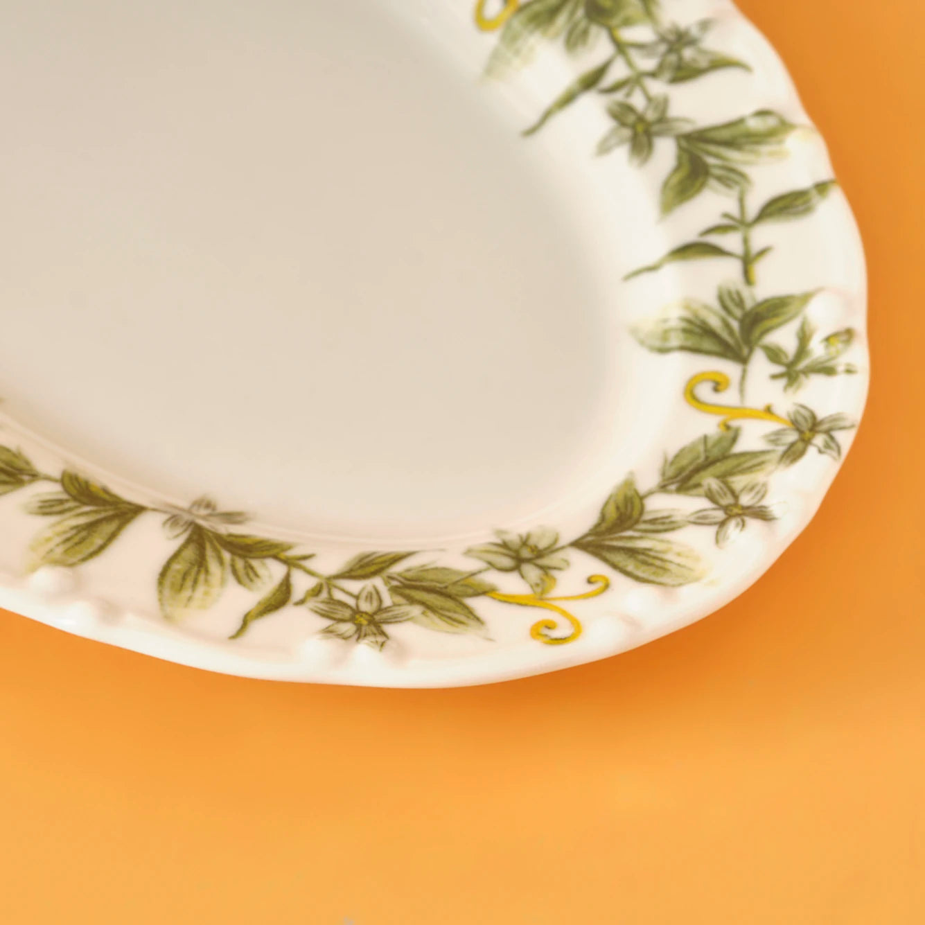 Sicilia Porselen Kayık Tabak Yeşil (25 cm) - 2