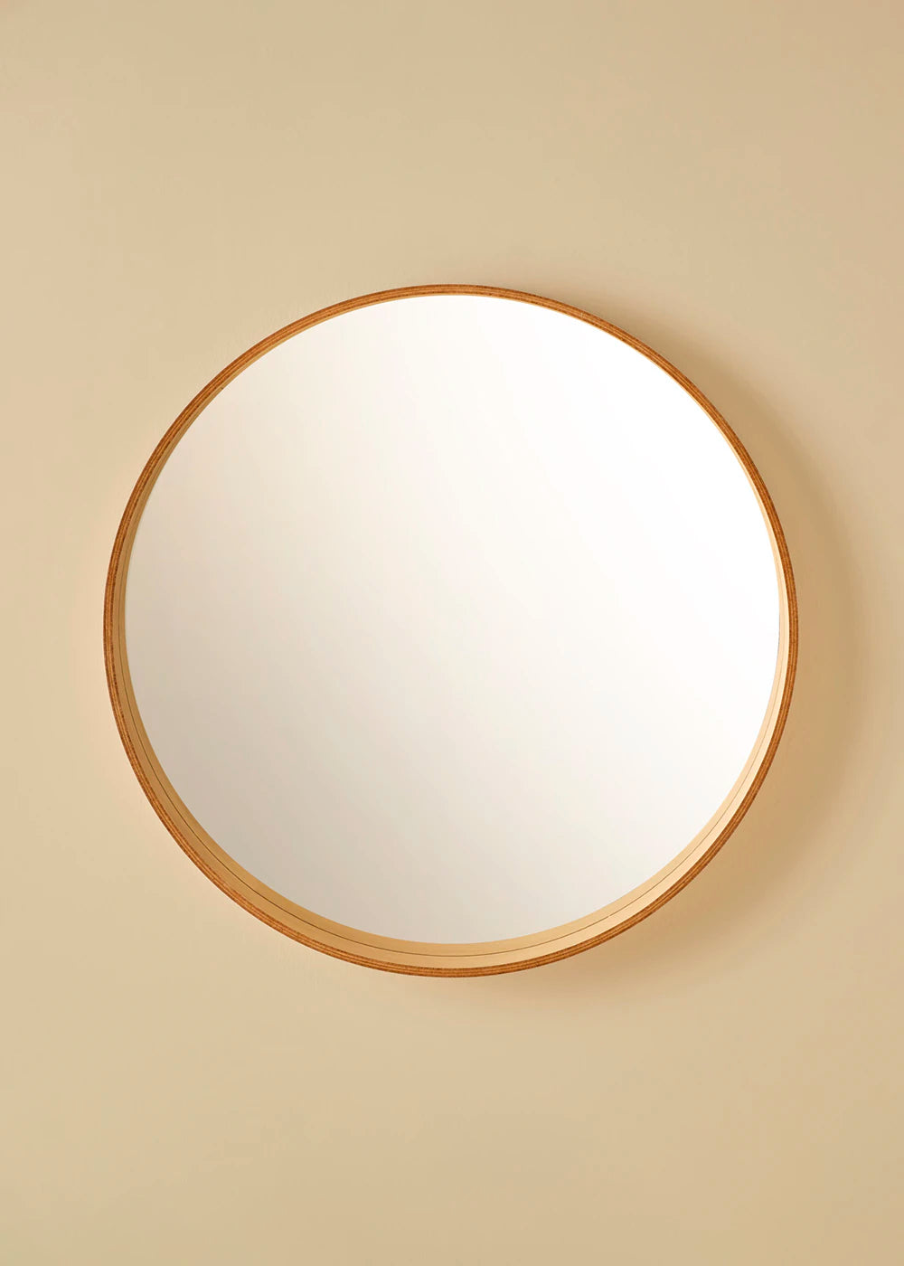 Olivia Açılı Ayna Meşe (80 cm)