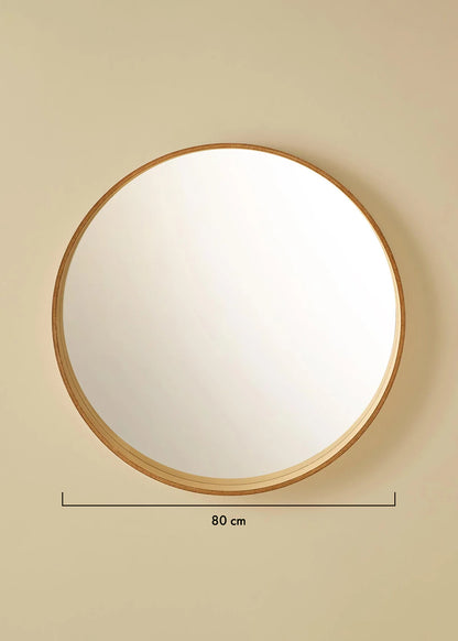Olivia Açılı Ayna Meşe (80 cm) - 6