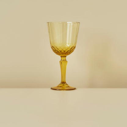 Colore Kesme Kadeh 6'lı Amber (310 cc)