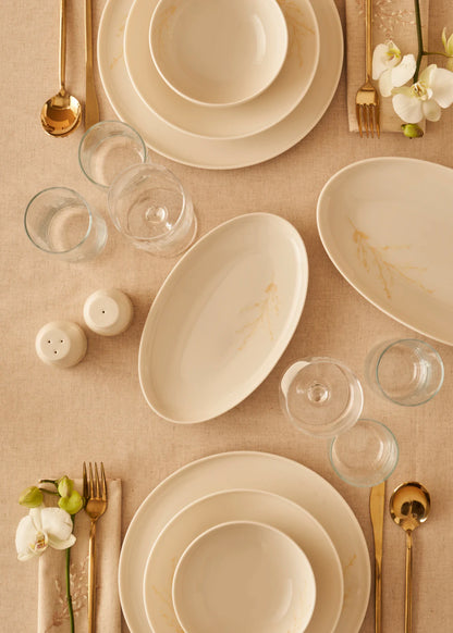 Exclusive Selection Porselen 29 Parça 6 Kişilik Yemek Takımı Beyaz