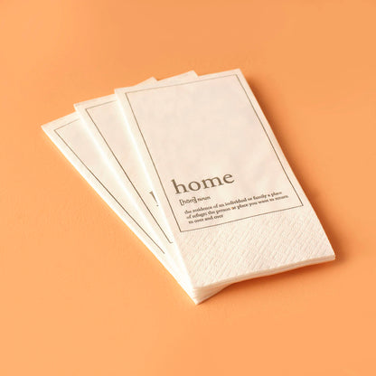 Home 100'lü Peçete Beyaz (33x33 cm)