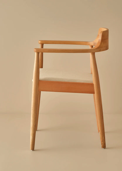 Pierro Sandalye Naturel (43x50x43 cm) - 3