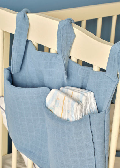 %100 Pamuk Marine Beşik Organizer (30x40 cm) - 2