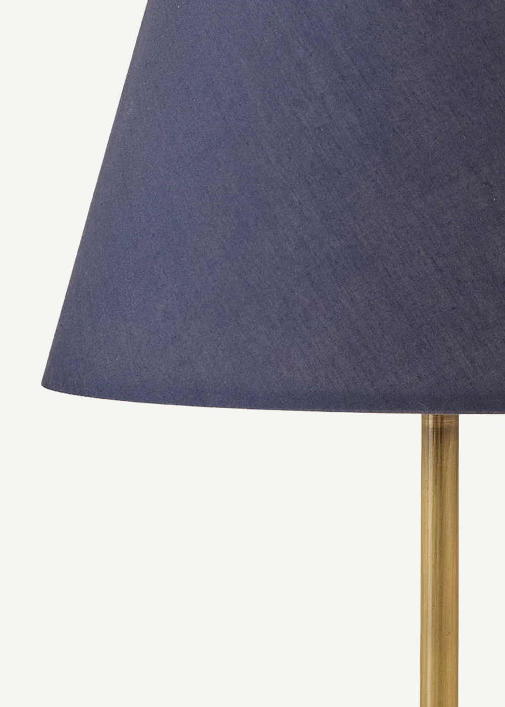 Marmo Antik Abajur Antrasit (Konik Başlık) (25x17x38 cm) - LACİVERT - 25x17x38 cm - 2