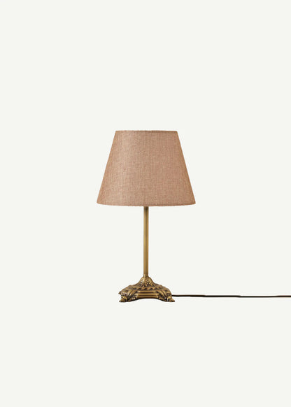 Marmo Antik Abajur Jüt (Konik Başlık) (25x17x38 cm)