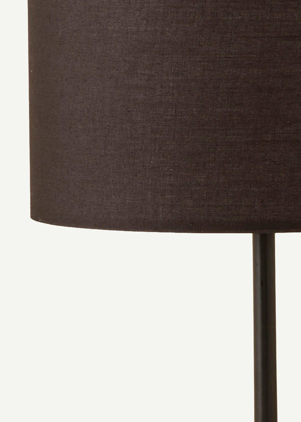 Vita Abajur Silindir Başlıklı Gri- Siyah (25x15x36 cm) - SİYAH- SİYAH - 25x15x36 cm - 2