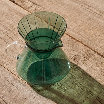 Tapered Filtre Kahve Demliği Yeşil (700 cc)
