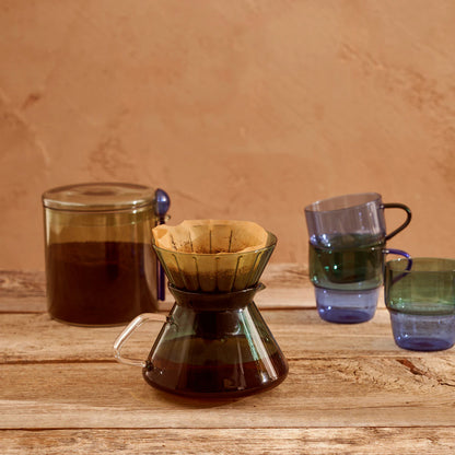 Tapered Filtre Kahve Demliği Yeşil (700 cc) - 6