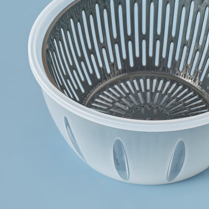 Adapt Salata Kurutucu Bej (25,6x25,6x14,2 cm) - GRİ - 25,6X25,6X14,2 cm - 3