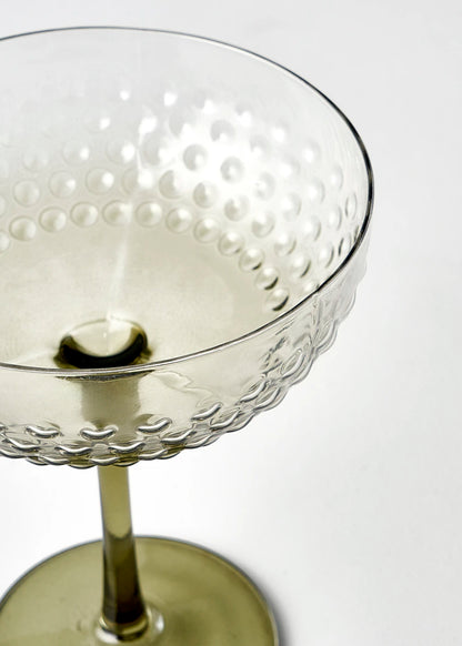 Bubble Martini Kadeh Seti 6'lı Yeşil (220 cc)