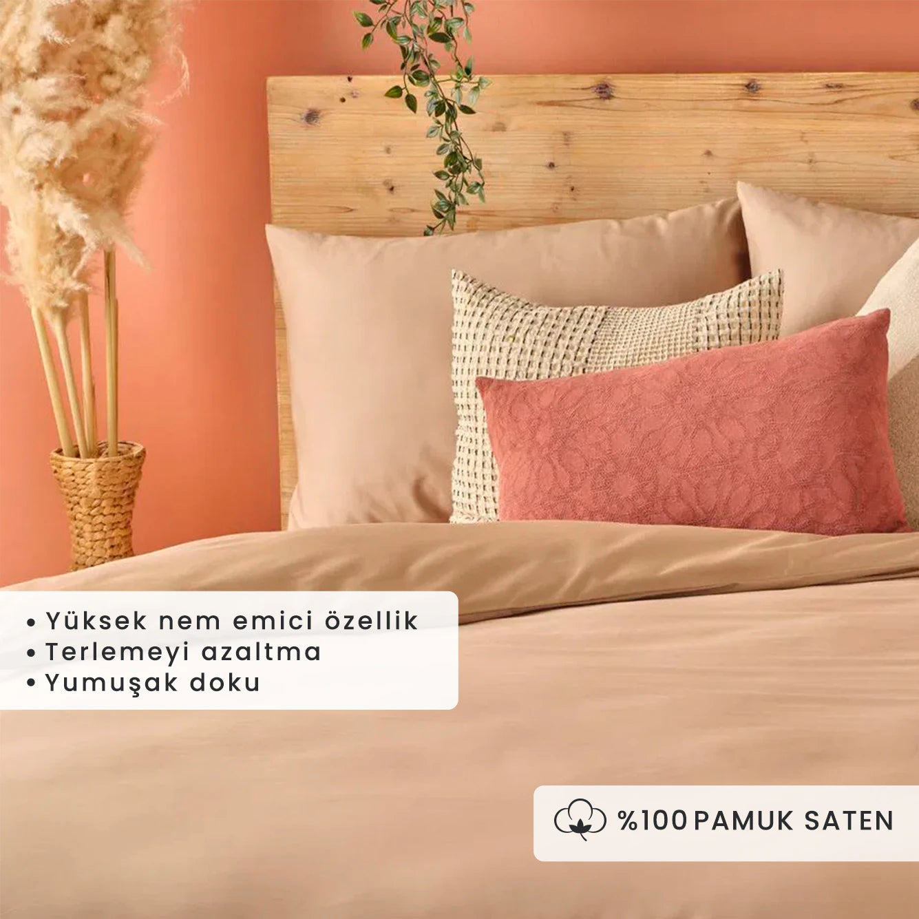 %100 Pamuk Saten Supreme Basic Super - 2
