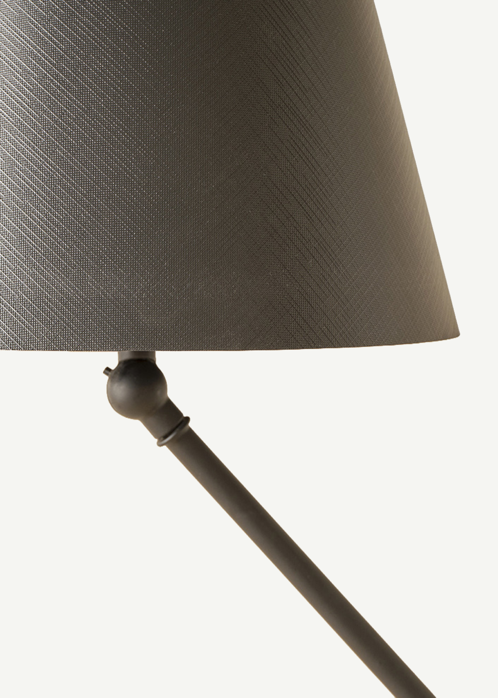 Cosby Metal Lambader Antrasit (25x17x150 cm) - SİYAH - 25x17x150 cm - 2