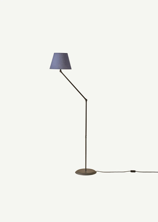 Cosby Metal Lambader Lacivert (25x17x150 cm)