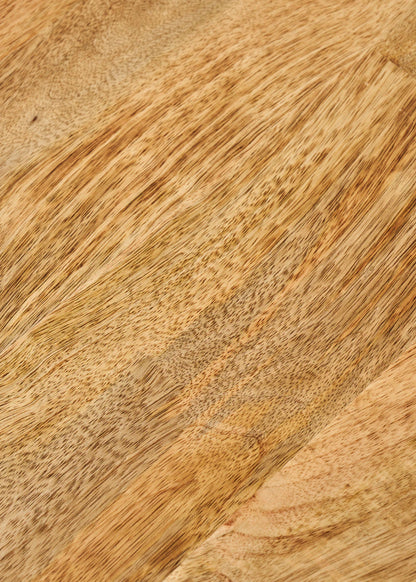 Rita Mango Ağacı Yan Sehpa Naturel (30x30x42 cm) - 6