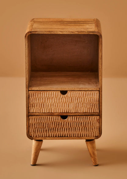 Pune Mango Ağacı Komodin Naturel (30x25x56 cm) - 4