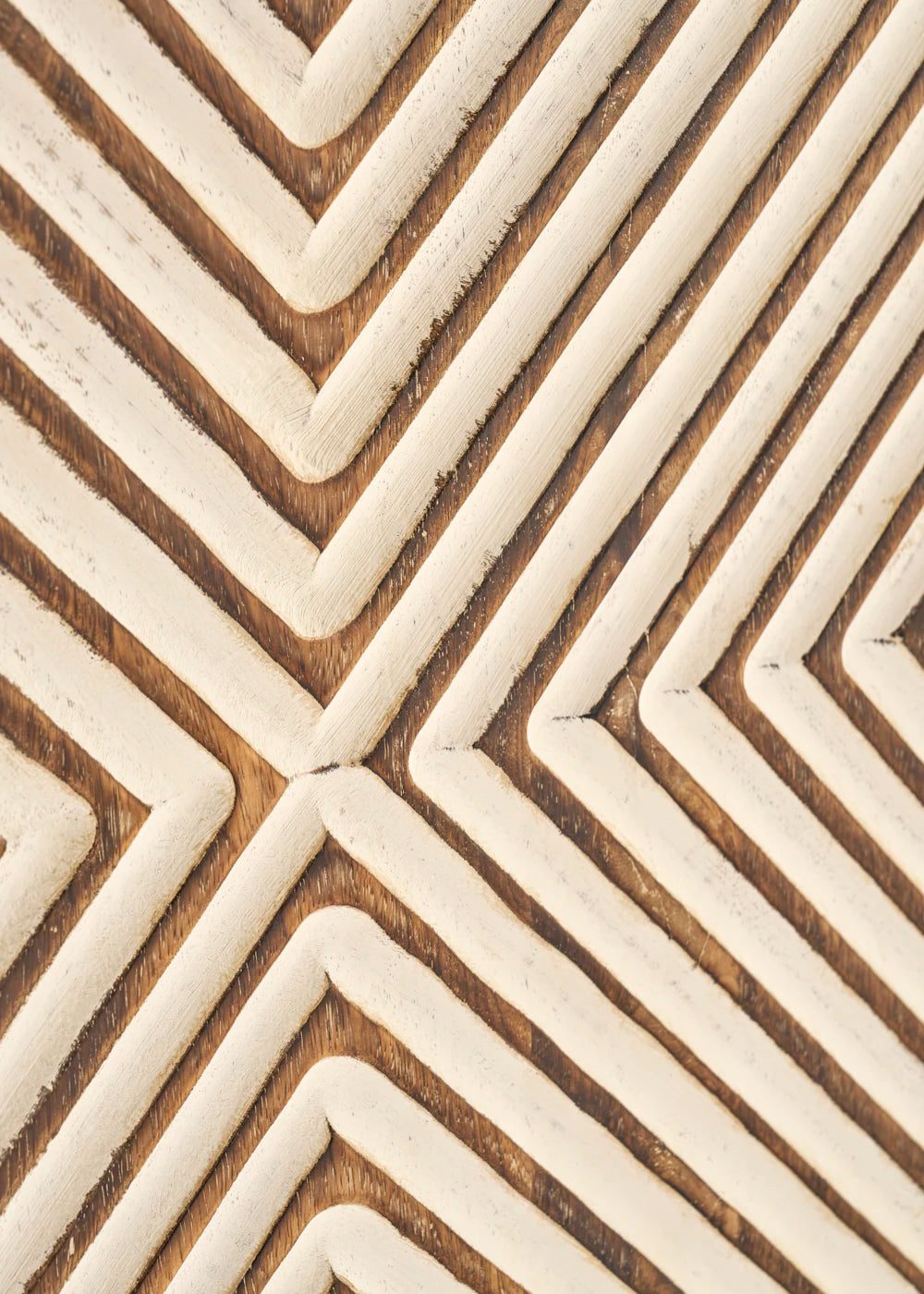 Vina Mango Ağacı Çok Amaçlı Dolap Naturel (102x34x74 cm) - 12