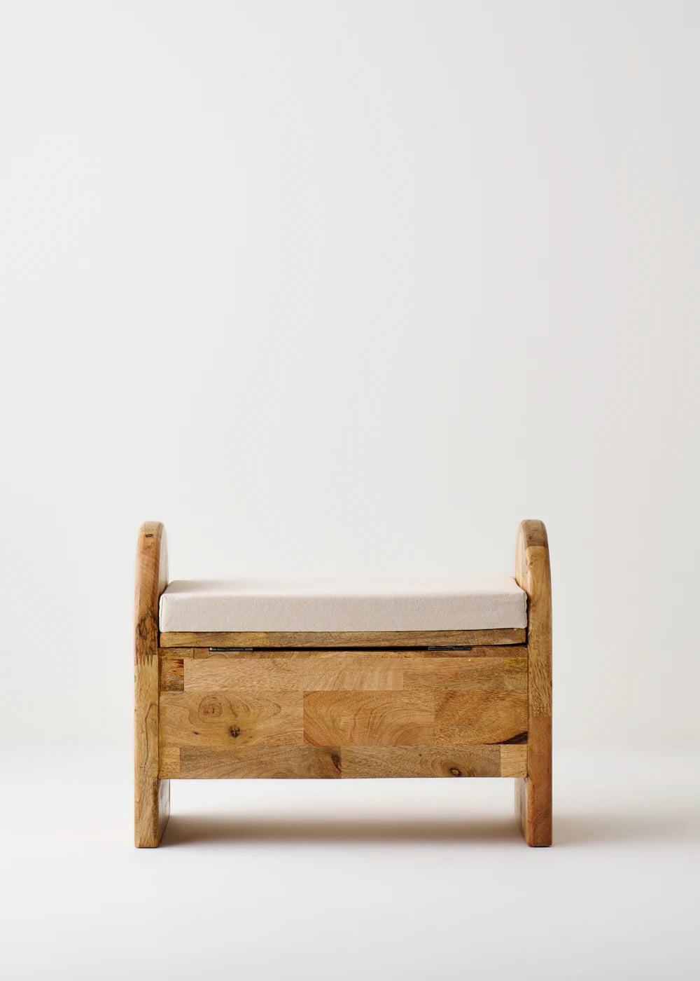 Olivia Mango Ağacı Bench Naturel (64x35x50 cm) - 4