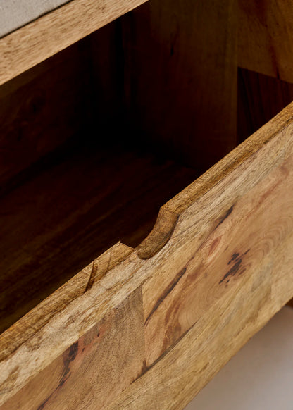 Olivia Mango Ağacı Bench Naturel (64x35x50 cm) - 8