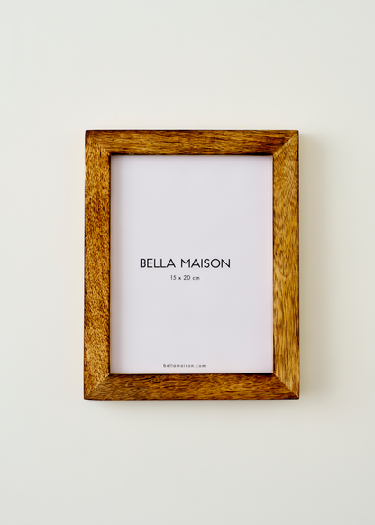 Frida Mango Ağacı Dekoratif Çerçeve Naturel (13,5x18,5 cm)