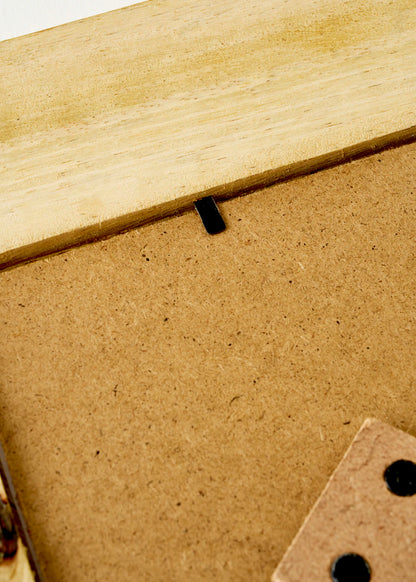 Edna Mango Ağacı Dekoratif Çerçeve Naturel (20x2x25 cm) - 23x2x28 cm - NATUREL-BEYAZ - 5