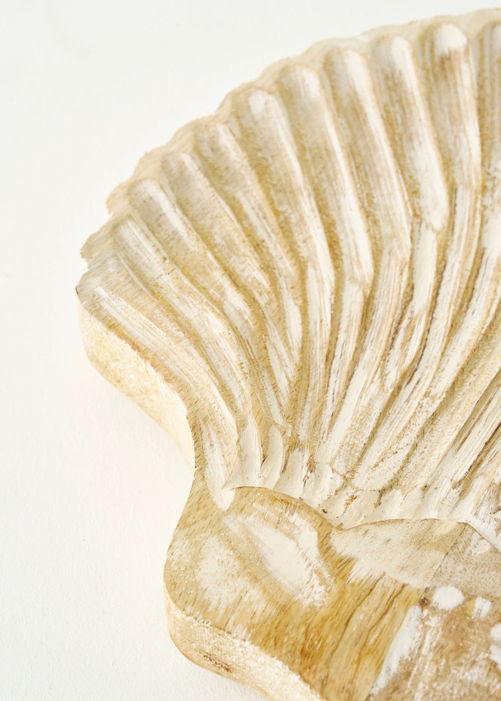 Oyster Mango Ağacı Dekoratif Tabak Naturel (30x2,5x20 cm) - 3