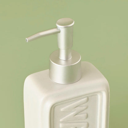 Wash Sıvı Sabunluk Krem (8x5x18 cm)