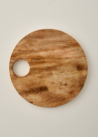 Rita Mango Kesme Tahtası Naturel (30x30x1,6 cm)