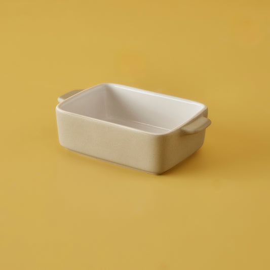 Ardin Porselen Fırın Kabı Gri (15x10x5 cm)