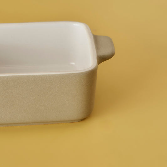 Ardin Porselen Fırın Kabı Gri (15x10x5 cm) - 2