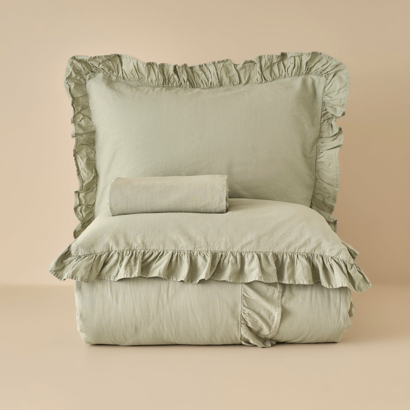 %100 Pamuk Brenta - 200x220 cm - YEŞİL - 4