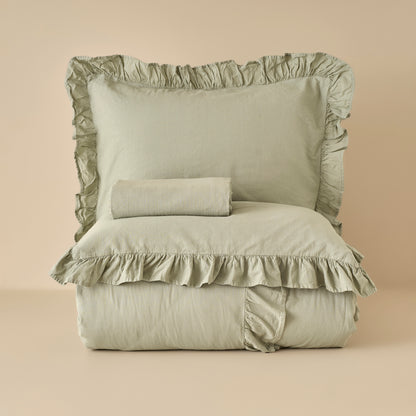 %100 Pamuk Brenta - 200x220 cm - YEŞİL - 4